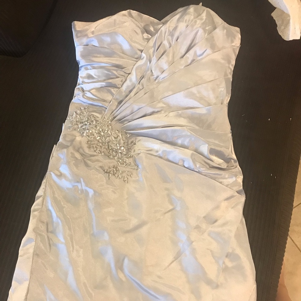 Silver Party Dress